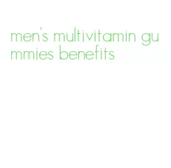 men's multivitamin gummies benefits