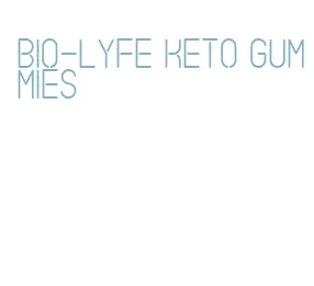 bio-lyfe keto gummies