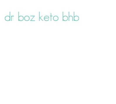 dr boz keto bhb