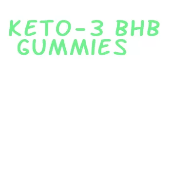 keto-3 bhb gummies