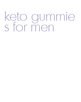 keto gummies for men