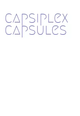 capsiplex capsules