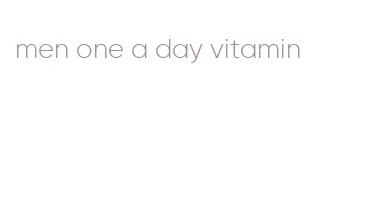 men one a day vitamin