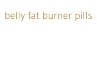 belly fat burner pills