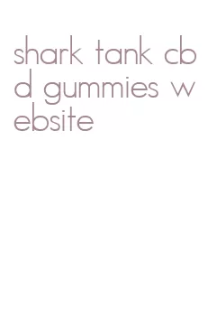 shark tank cbd gummies website