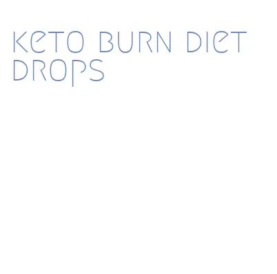 keto burn diet drops