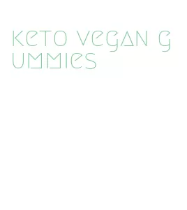 keto vegan gummies