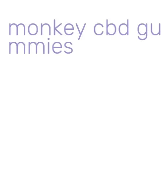 monkey cbd gummies