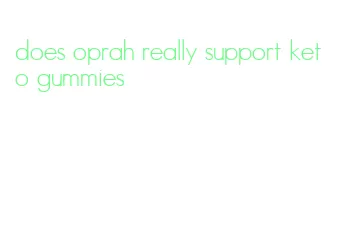 does oprah really support keto gummies