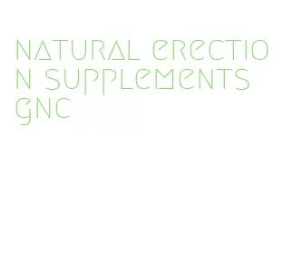 natural erection supplements gnc