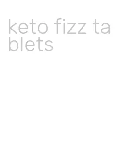 keto fizz tablets