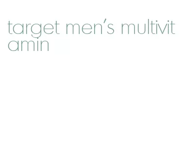 target men's multivitamin