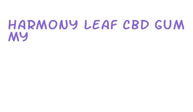 harmony leaf cbd gummy