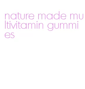 nature made multivitamin gummies