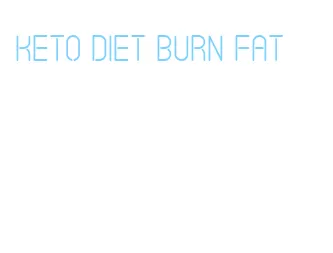 keto diet burn fat