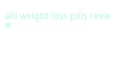 alli weight loss pills review