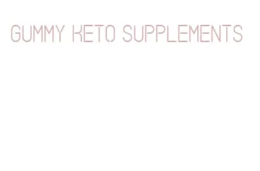 gummy keto supplements