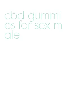 cbd gummies for sex male