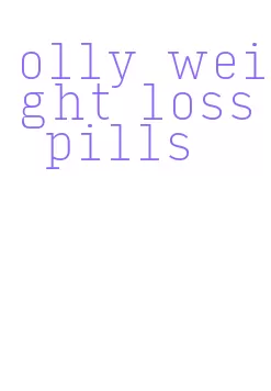 olly weight loss pills