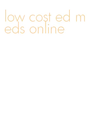 low cost ed meds online