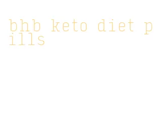 bhb keto diet pills