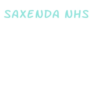 saxenda nhs