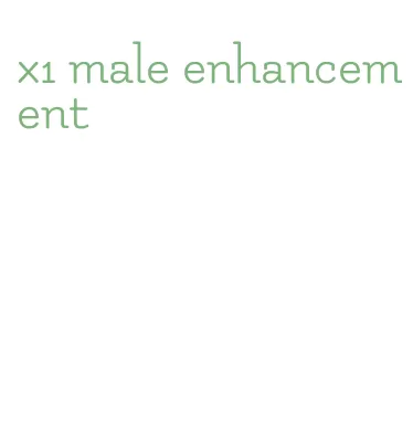 x1 male enhancement