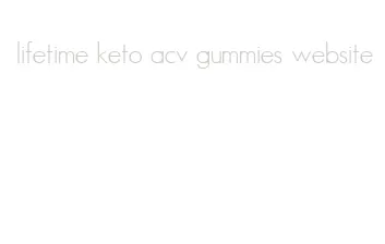 lifetime keto acv gummies website