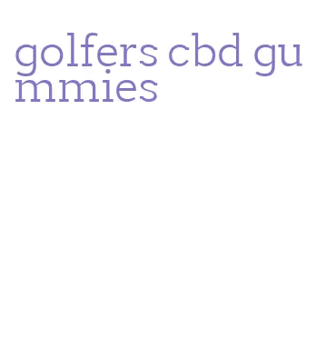 golfers cbd gummies