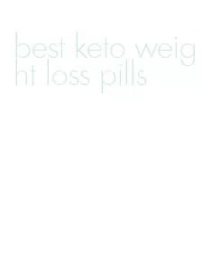 best keto weight loss pills