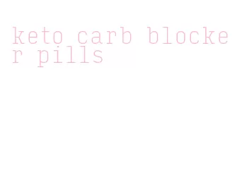 keto carb blocker pills