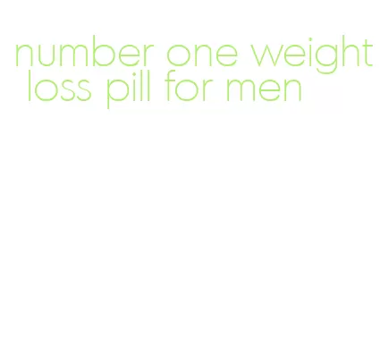 number one weight loss pill for men