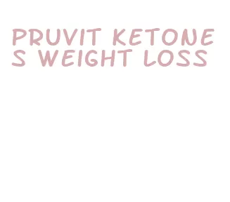 pruvit ketones weight loss