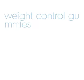 weight control gummies