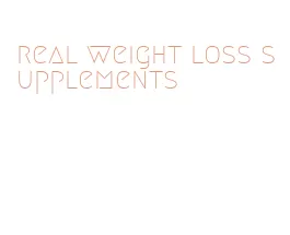 real weight loss supplements