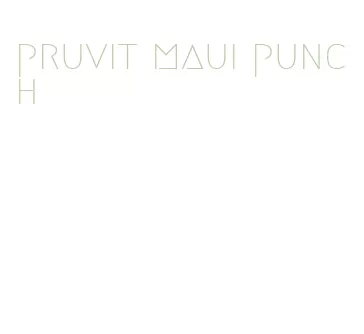 pruvit maui punch