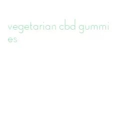 vegetarian cbd gummies