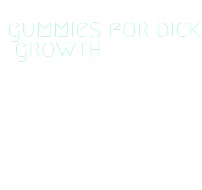 gummies for dick growth