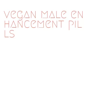 vegan male enhancement pills