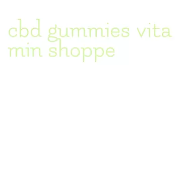 cbd gummies vitamin shoppe