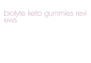 biolyte keto gummies reviews