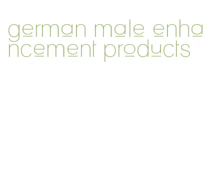 german male enhancement products