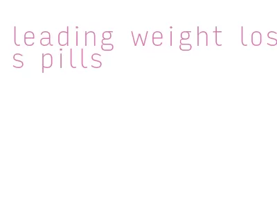 leading weight loss pills