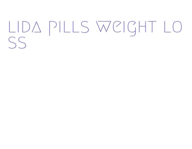 lida pills weight loss