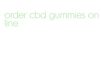 order cbd gummies online