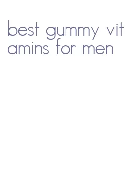 best gummy vitamins for men