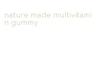 nature made multivitamin gummy