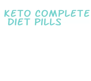 keto complete diet pills