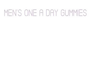 men's one a day gummies