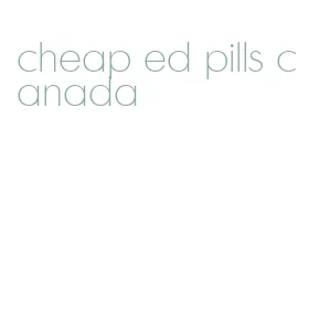 cheap ed pills canada